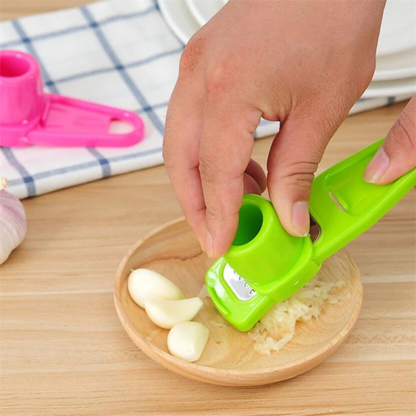 Garlic Press & Grater | Multi-Function Slicer & Grinding Tool | Easy-to-Use Kitchen Accessory